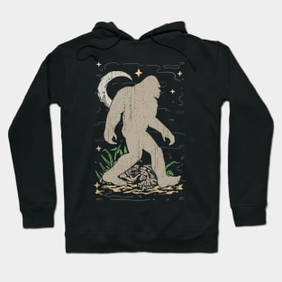 Bigfoot Silhouette Retro Hoodie